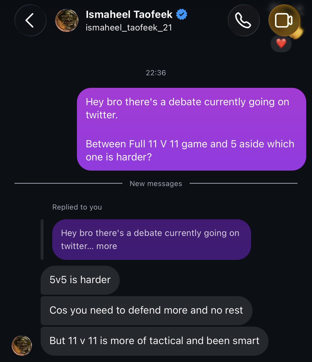 PeakSxnti's tweet photo. Even though I disagree initially and still find it difficult to agree with.. You can't argue with a Pro at what they do.

Here's what Ismaheel Taofeeq a Polish league winner last season has to say when I asked him. https://t.co/E7mravo545