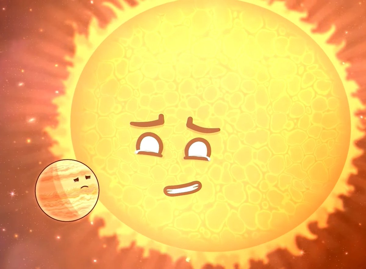 Stardust_325's tweet photo. But then he immediately broke and he went from filling up the entire screen to being tiny in comparison to Sun and it's like oh my god he was so scared but trying his absolute best to keep up that brave exterior and not break and AAAAA https://t.co/yfxJuvydVk