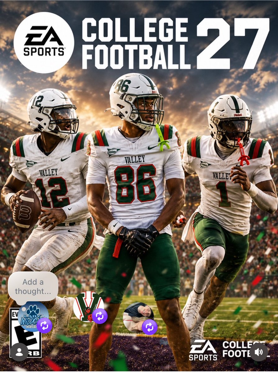 GohneilB's tweet photo. In Valley We Trust! 🏈💪🍿 https://t.co/dGZ438CGBj