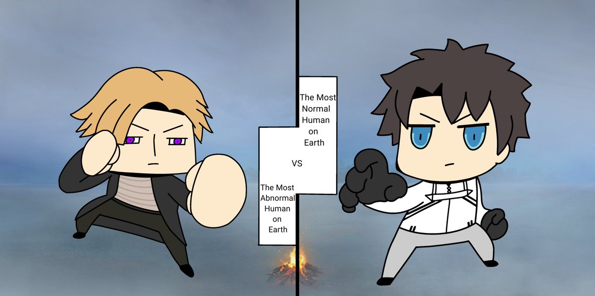 NinoNousTM's tweet photo. Lostbelt 7 Finale be Like :
#FGO https://t.co/fK45wPDpbk