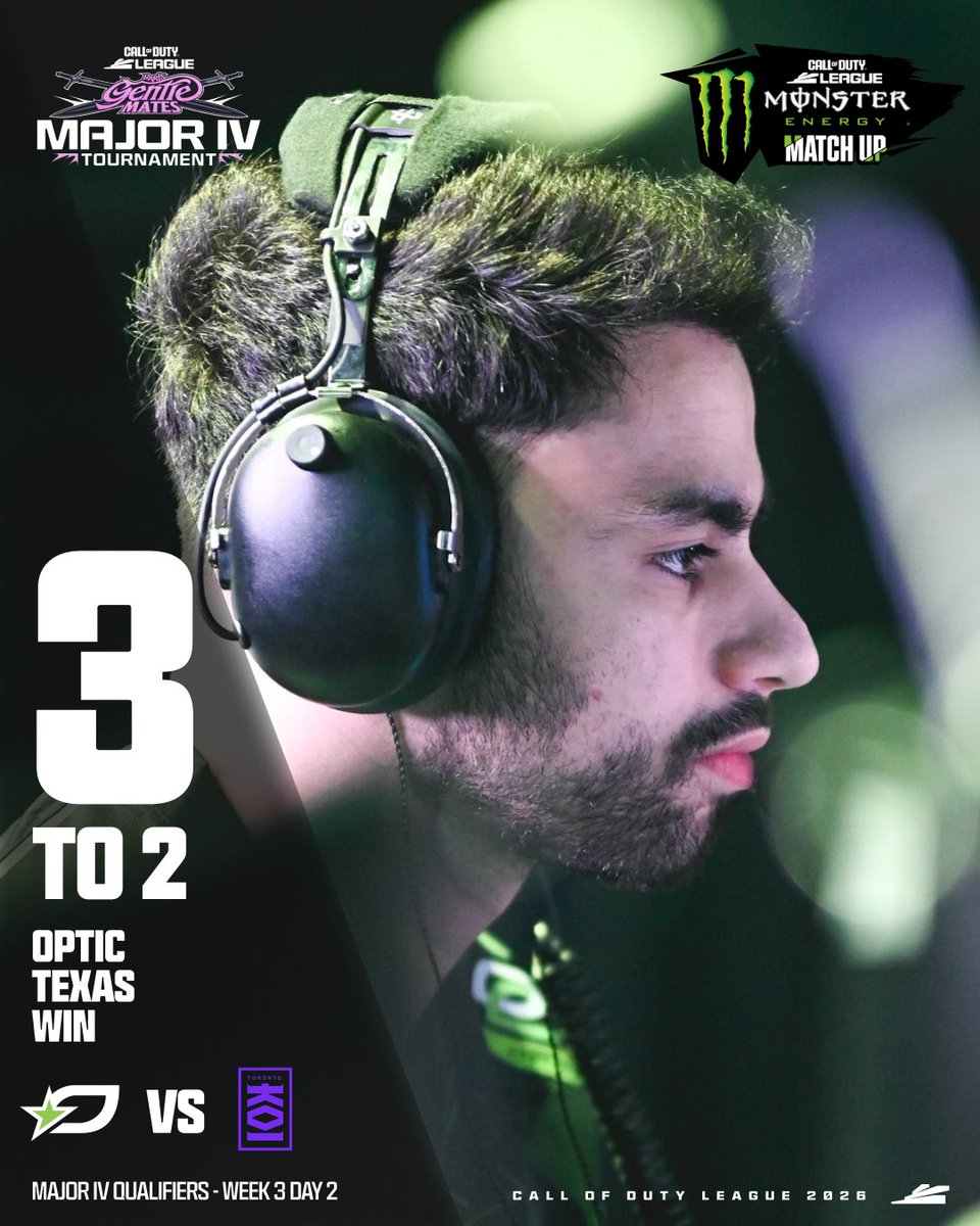 CODLeague's tweet photo. Pulled it together late 🤝

@MonsterGaming | #MonsterEnergy https://t.co/PgpfkKHs49