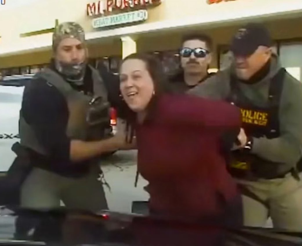 ForgiatoBlow47's tweet photo. BREAKING: FL WOMAN PLEADS GUILTY TO ASSAULTING OFFICERS DURING ICE OPERATION, COULD FACE YEARS IN PRISON https://t.co/OLJdwVC7oS