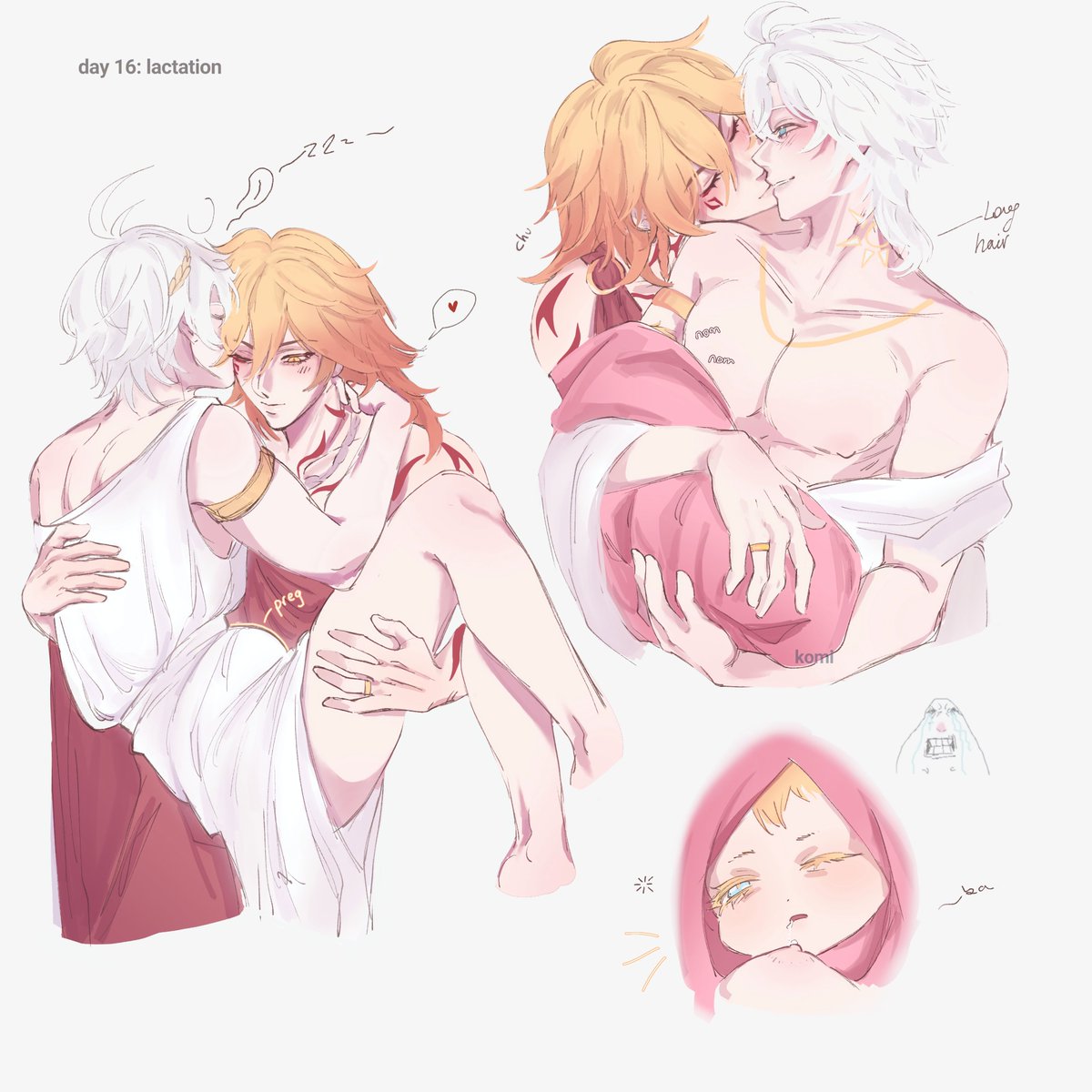 komiyippe's tweet photo. D16 lactation 
pls ignore the mydei marks I'm tired kiiiia
#myphpride #myphai https://t.co/Sl6hsu2djD
