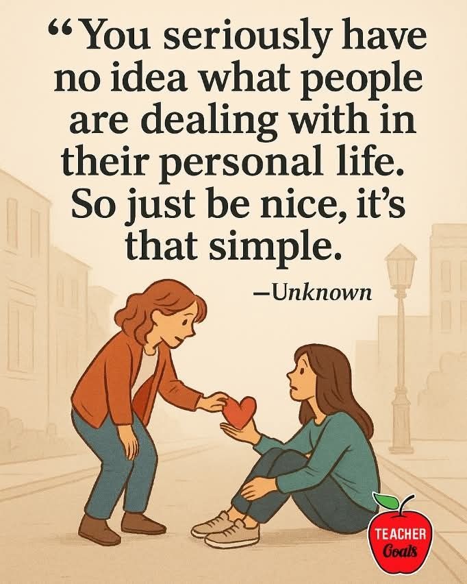 teachergoals's tweet photo. Kindness counts. 🧡 https://t.co/EoGak9iZGN