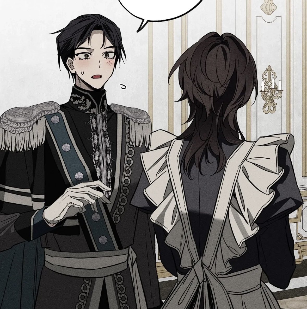 housearzen's tweet photo. i was shipping the commander and maid but i did not expect her to reject him right away 😭😭 https://t.co/1ZJgKFwx44