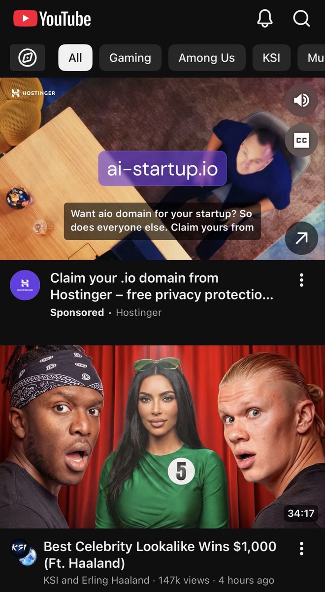griftctheguy's tweet photo. i went to check and it was number one in my recommended lol 😅 https://t.co/dcbIAB6WNo