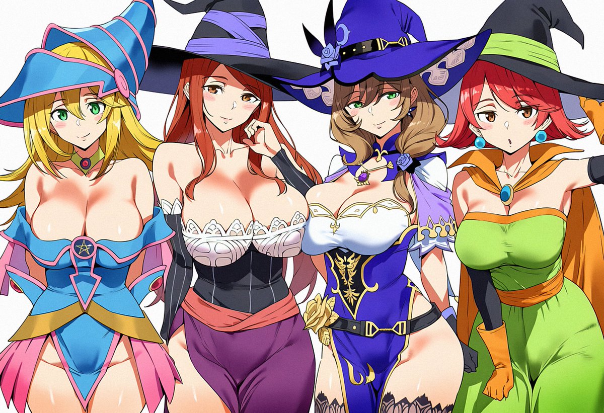 SmashAll_'s tweet photo. Voluptuous magic girls ✨ https://t.co/W7Q5iDlnW5