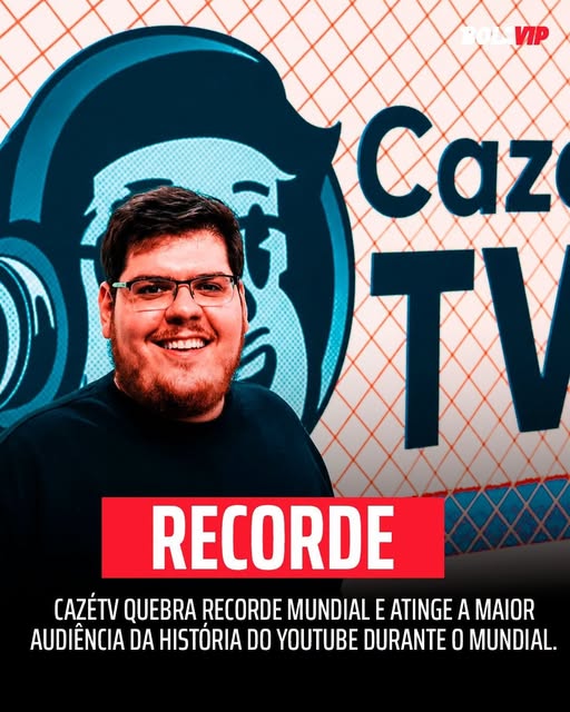 prof_amadeu's tweet photo. Blog Neopensador: CAZÉ TV QUEBRA MAIS UM RECORDE MUNDIAL DE AUDIÊNCIA. https://t.co/yI5lbozcJc https://t.co/4R7IpZrHTl