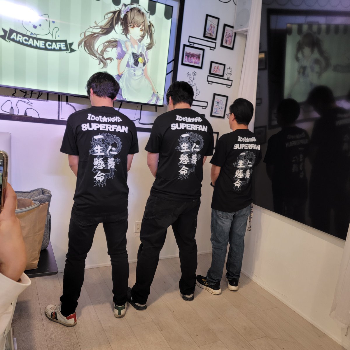ArcaneMaidCafe's tweet photo. Just some wotagei things at our maid cafe @idolnova https://t.co/uHUMuDKsSZ