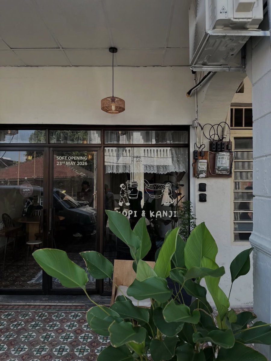 ngopiss's tweet photo. 📍Kopi &amp; Kanji, Georgetown, Penang https://t.co/CQxeX8ojp7