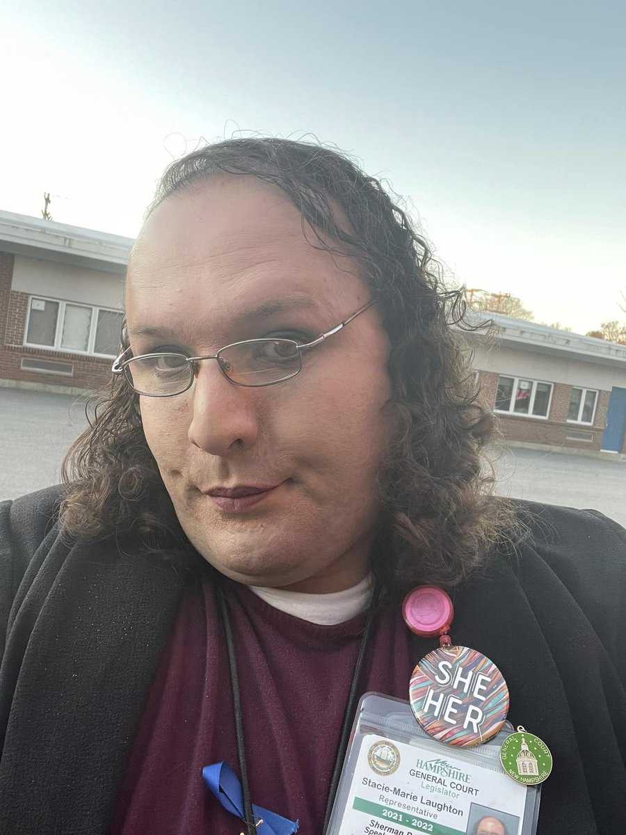 ChanceGardi's tweet photo. Fingete stupore 

Stacie Laughton, il primo trans eletto deputato nel New Hampshire per il Partito Democratico, è stato condannato a 33 anni di prigione per sfruttamento sessuale di minori https://t.co/q2WMzJKMlg