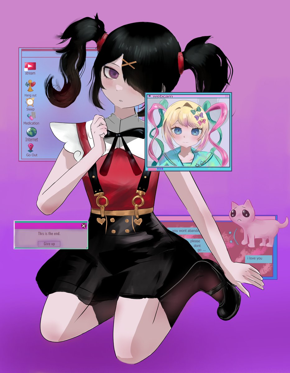 Zombiidolly's tweet photo. @Mariinela_ holaa, busco mutuals, soy nueva en la plataforma, aqui mi mejor dibujo hasta ahora jej https://t.co/XlrIaZUWIc