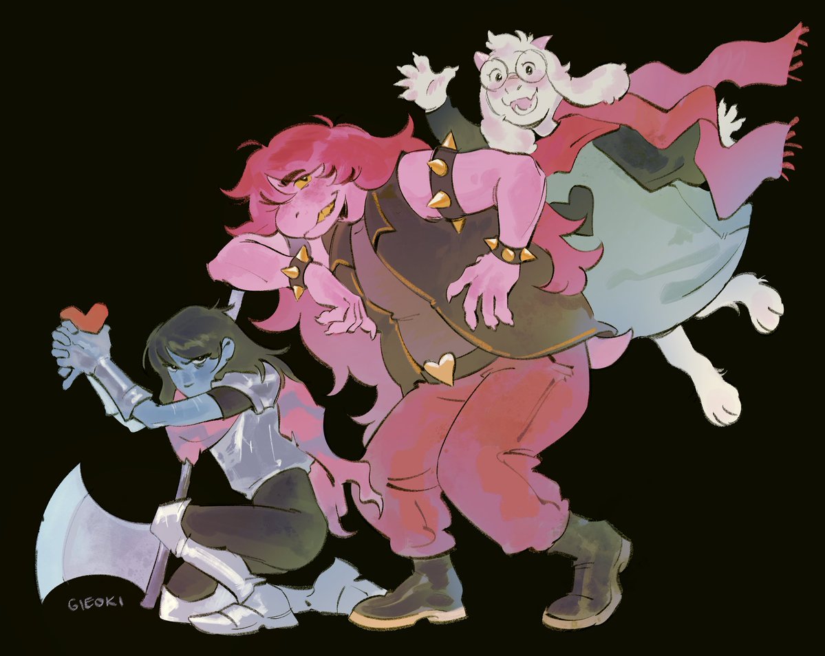 gieoki's tweet photo. AGAIN #deltarune https://t.co/HmX8ABpYpW