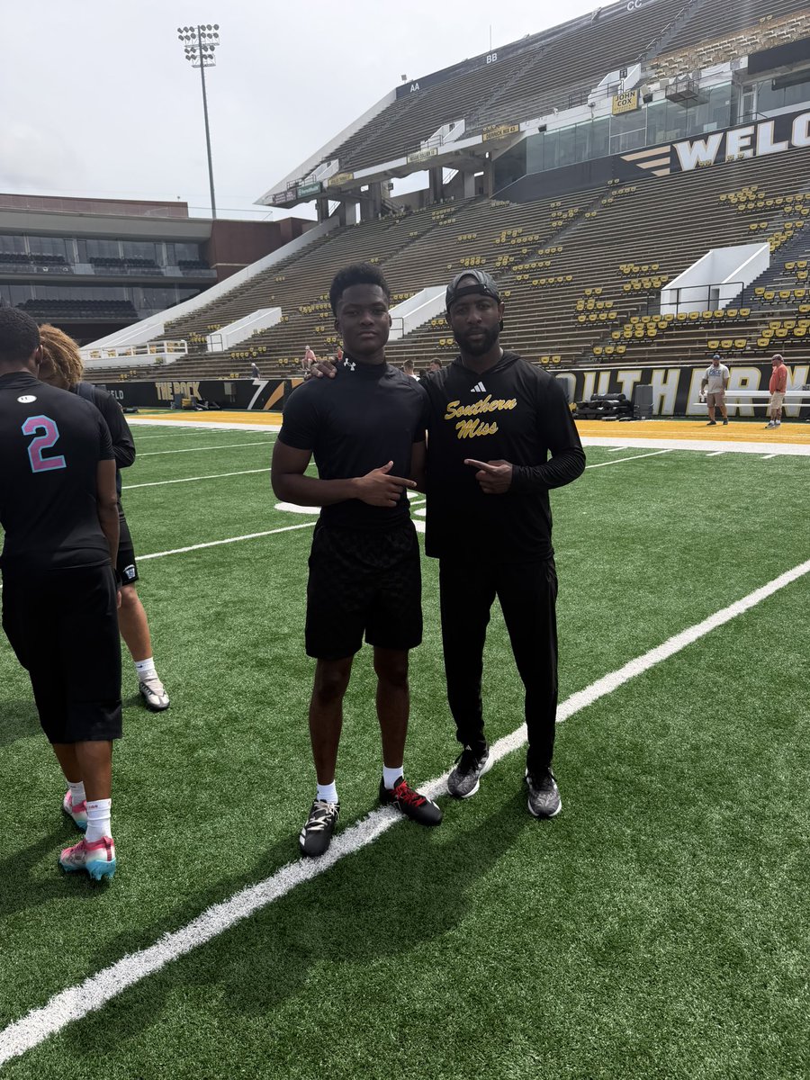 lamarionspen1's tweet photo. I had a Great Camp today at @SouthernMissFB Thank You For the Coaching. @Calhoun__23  @CoachKSHAVER https://t.co/IElMnCiUNF