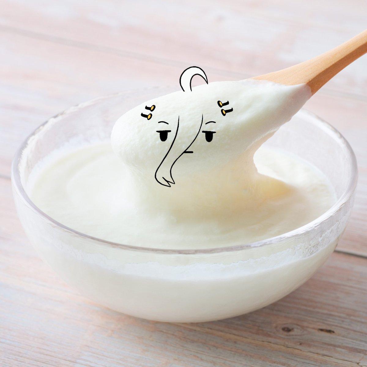eigoukaiki's tweet photo. Life is Yogurt Dayo
#henya https://t.co/BTFxu83BDa