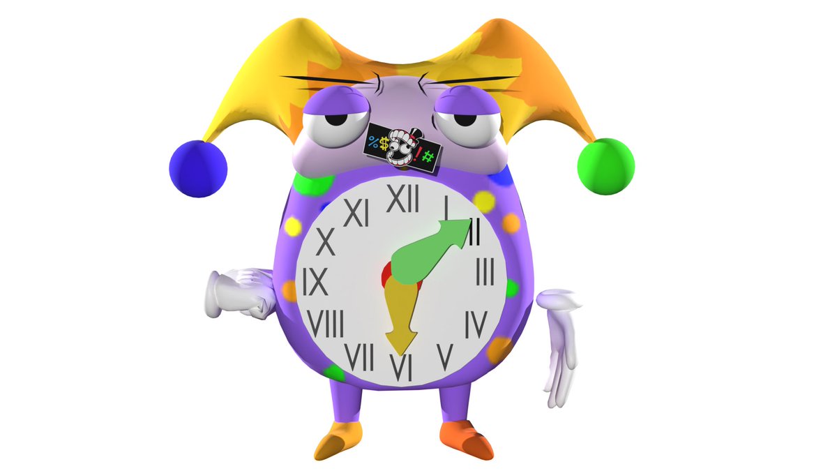 SnackerzGT's tweet photo. ACCURATE BIZCO RIG FOR ENDER 5.1+!  This model is complete with 4 different pupil textures to easily change between, an intuitive rig, moveable clock hands, a Censor Bar, +more!

Ko-Fi link: https://t.co/6J85E8uac1

#tadc #animation #rig #TheAmazingDigitalCircus #blender #viral https://t.co/3y3FK8jgBK