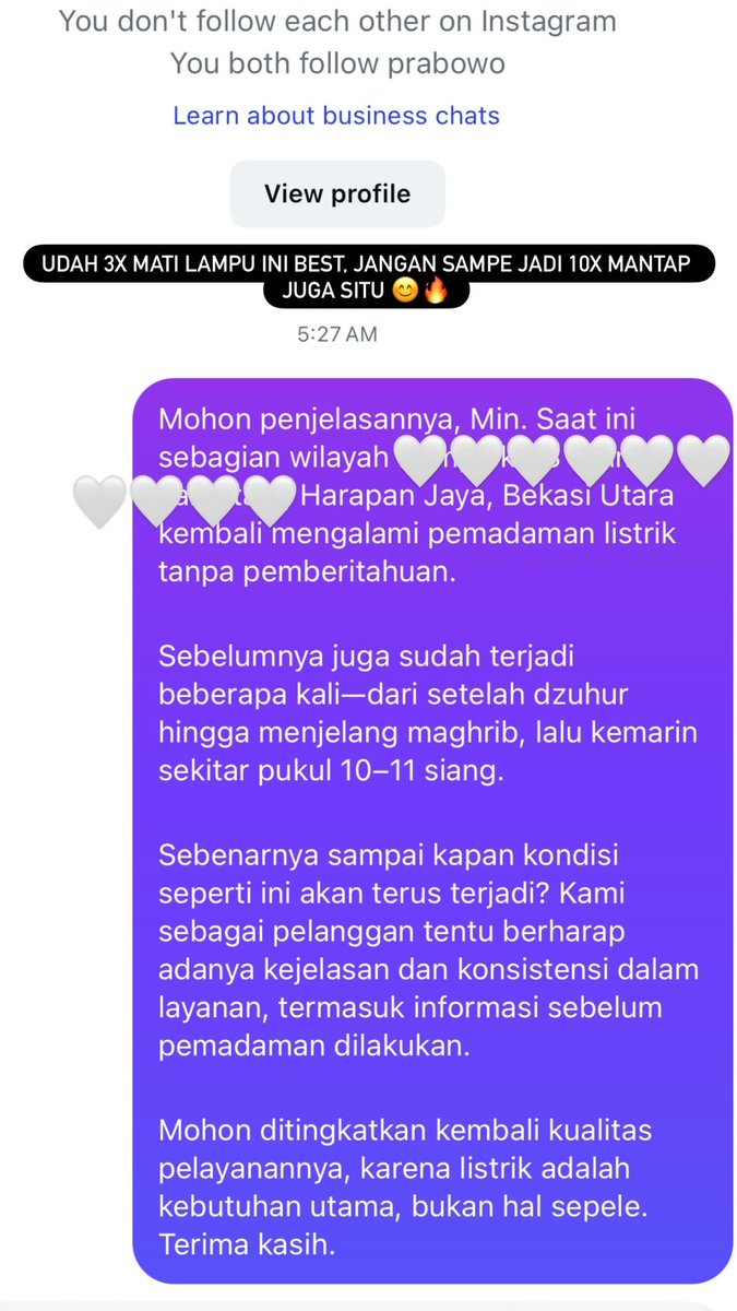 selfmadebylove's tweet photo. Betumbuk ajalah kita best @infoPLN 😭 https://t.co/zD32xwCYhv