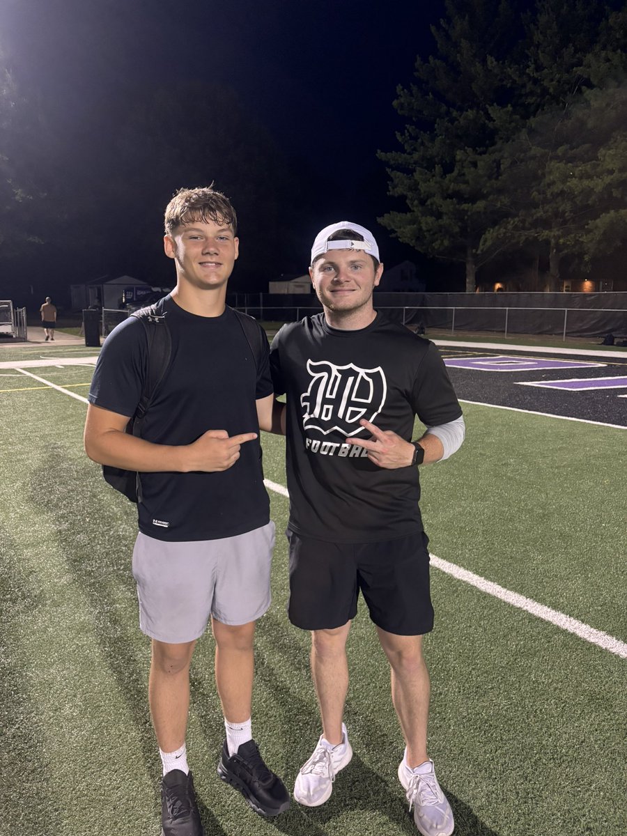 BrodyGriffith12's tweet photo. Had a great time at @kwc_football thank you to all the coaches who coached me to become better!!
@SrHighFootball @D_Marc11 @CoachYoung41 @OfficialBCos @CoachSpur_APSU @Coach_ESM 
@WrightJody @Rivals @PrepRedzoneKY 
@CoachStoutUTM @CoachSiwicki https://t.co/3xScuyEufV