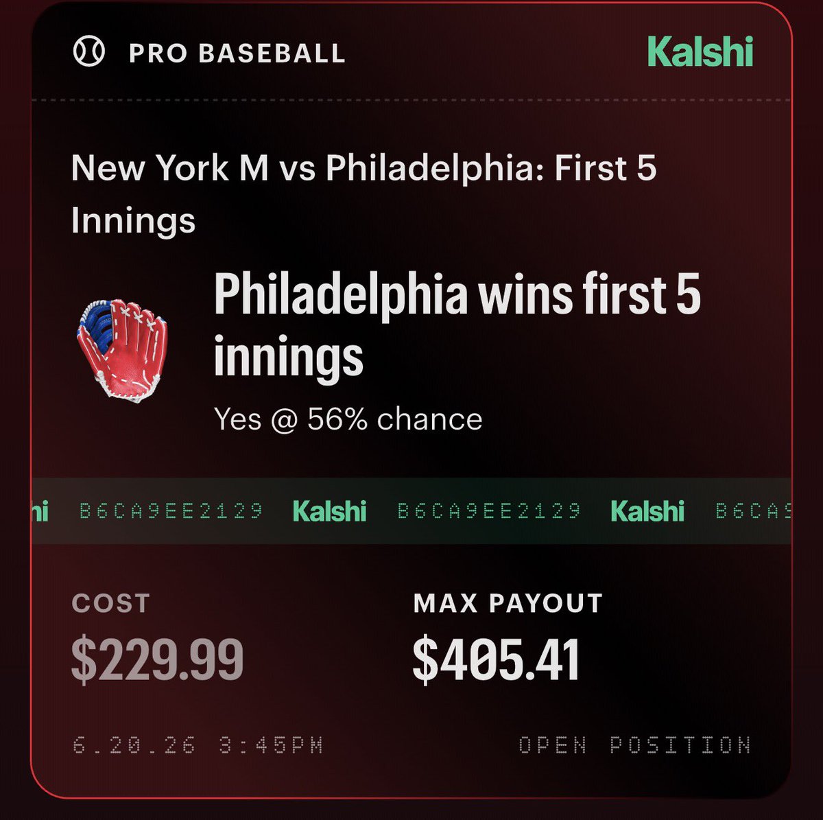 Ohsospicks's tweet photo. #LOCKOFTHEDAY ๐๐
Phillies F5 Moneyline on #Kalshi
Phillies F5 -0.5 Spread on #Bovada
#MLB #PHILLIES #METS #OHSO https://t.co/1wVlxF4wfa