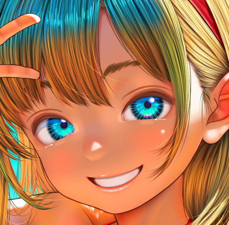 「縮小で結構飛んでしまったけど、今回もこれぐらい描いてたりします。」|めいのイラスト