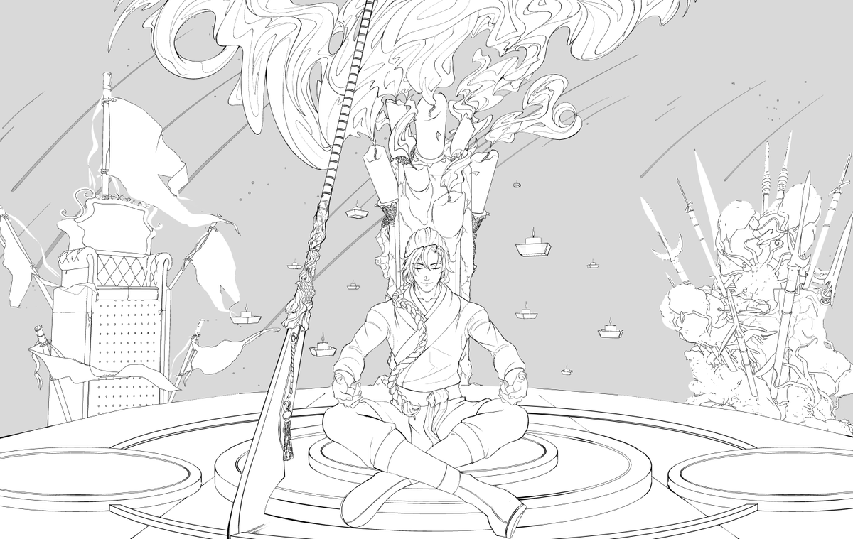 Ozlyk_'s tweet photo. Commission for done for Yoav, for Reforged in Ruin. Got this one done recently, if you're interested in Xianxia.
You can check out their Royal Road (https://t.co/ARvWSvZ725).
You can support them on Patreon (https://t.co/0ncHt3fjpF),
or on Amazon (https://t.co/2R4NNYbGEL). https://t.co/bfQ7WMgriG