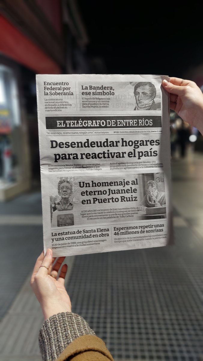 PabloFelizia's tweet photo. El mejor medio del condado https://t.co/O5aUWL5xxd