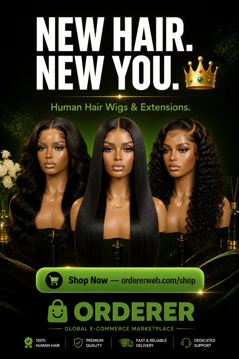 _Orderer_'s tweet photo. Switch it up 👑✨ Human hair wigs &amp; extensions from verified sellers on Orderer. https://t.co/0Ud8zbP9QJ https://t.co/5dY1h1o38K