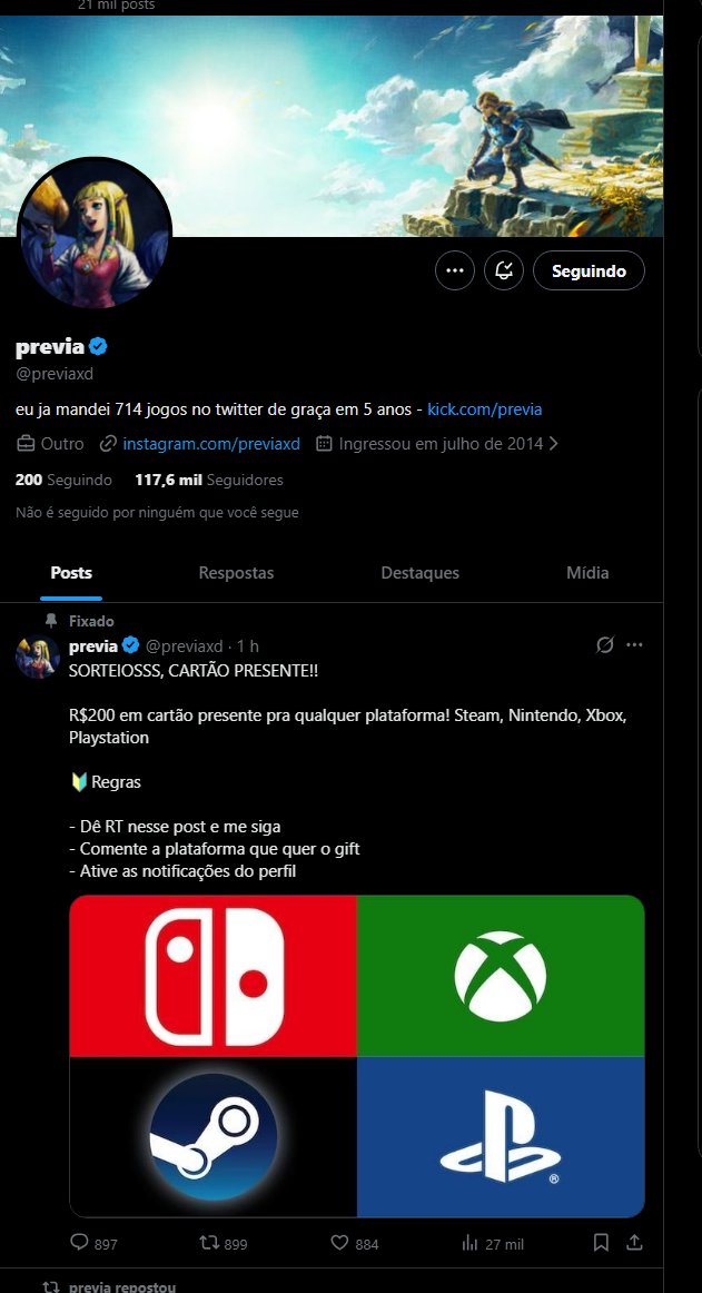 KingSz23's tweet photo. @previaxd Steamzinha, tmj prevs! https://t.co/KB2QIzS2YS