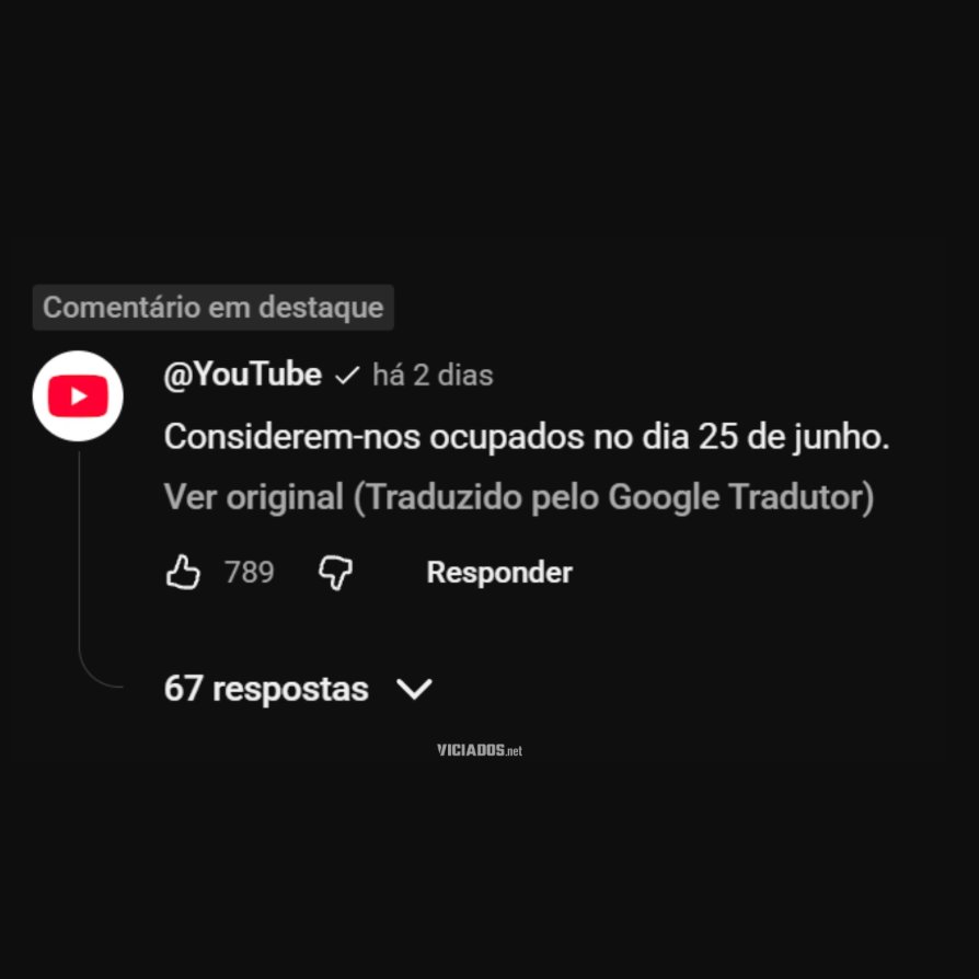 PortalViciados's tweet photo. O YouTube está sabendo de algo sobre GTA 6? 🤔 https://t.co/qxjBpQjHUc
