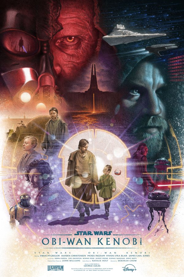 SciFiArchives's tweet photo. Fantastic posters for Star Wars spin-off series by @WolfgangLeBlanc https://t.co/WjusCE5mQ0
