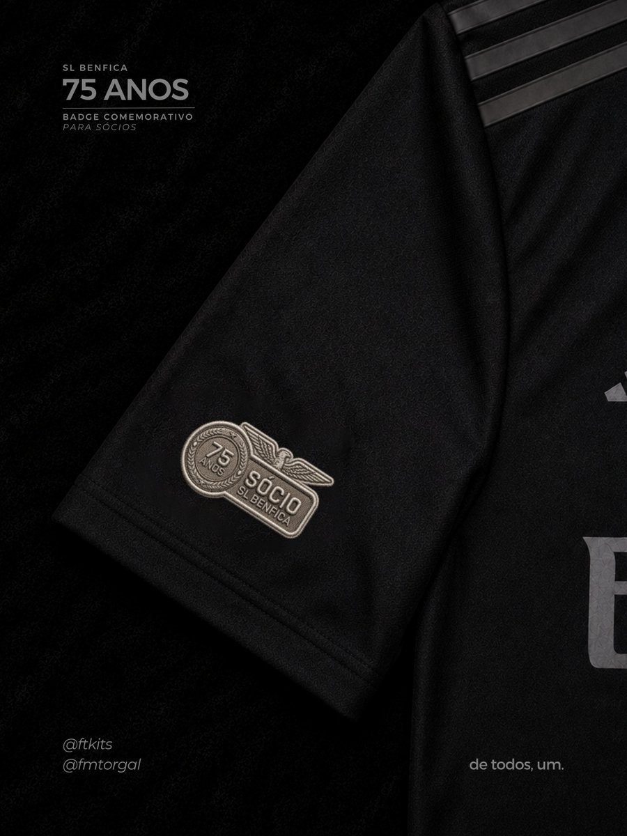 fmtorgal's tweet photo. Inspirado nos Legacy Badges utilizados no Campeonato do Mundo de 2026 para assinalar marcos relevantes na carreira dos jogadores, propõe-se a criação de um badge comemorativo opcional para as camisolas oficiais do Sport Lisboa e Benfica.

O badge distinguiria os sócios com 25, 50 e 75 anos de filiação, respetivamente, complementando as atuais distinções honoríficas do Clube (emblema de prata, ouro e anel de platina) e reforçando o reconhecimento, a pertença e o valor do percurso dos associados mais antigos.

@SLBenfica @slbenfica_en 

As imagens e grafismos apresentados têm caráter exclusivamente ilustrativo e destinam-se apenas a demonstrar a proposta conceptual aqui apresentada.