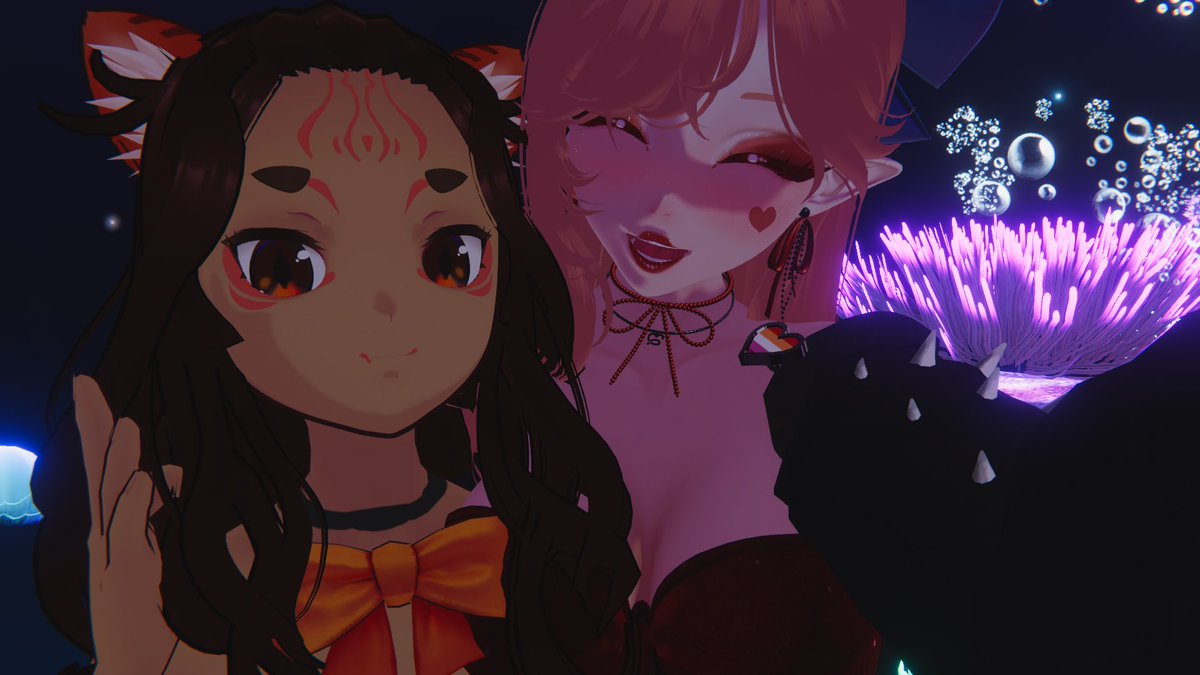 grimacegi's tweet photo. Cute note me and @DollyFiggy got to hang out in vr while i was sick. I enjoyed the company https://t.co/jXieaaDIqN