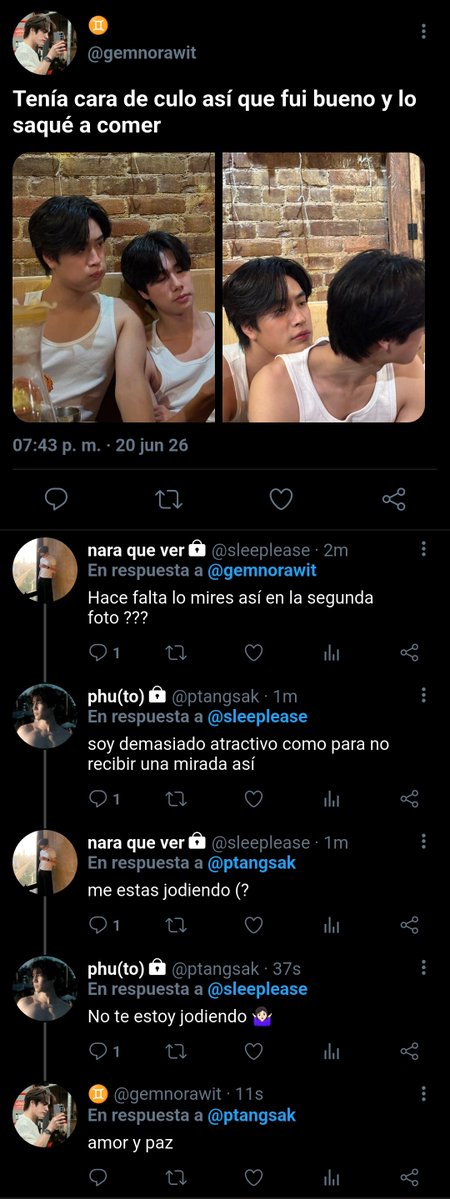 wincitop's tweet photo. • Seis | Amor y paz es lo que no hay https://t.co/vgcnbl04c7