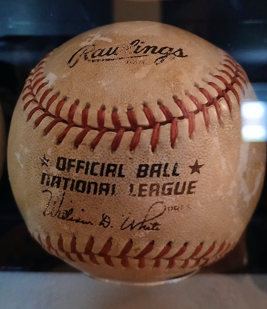 MrGemDiamond's tweet photo. @Cardinals ... I've had these for 36 years, from my only game at the old Busch Stadium. https://t.co/nXaPyFyWTU