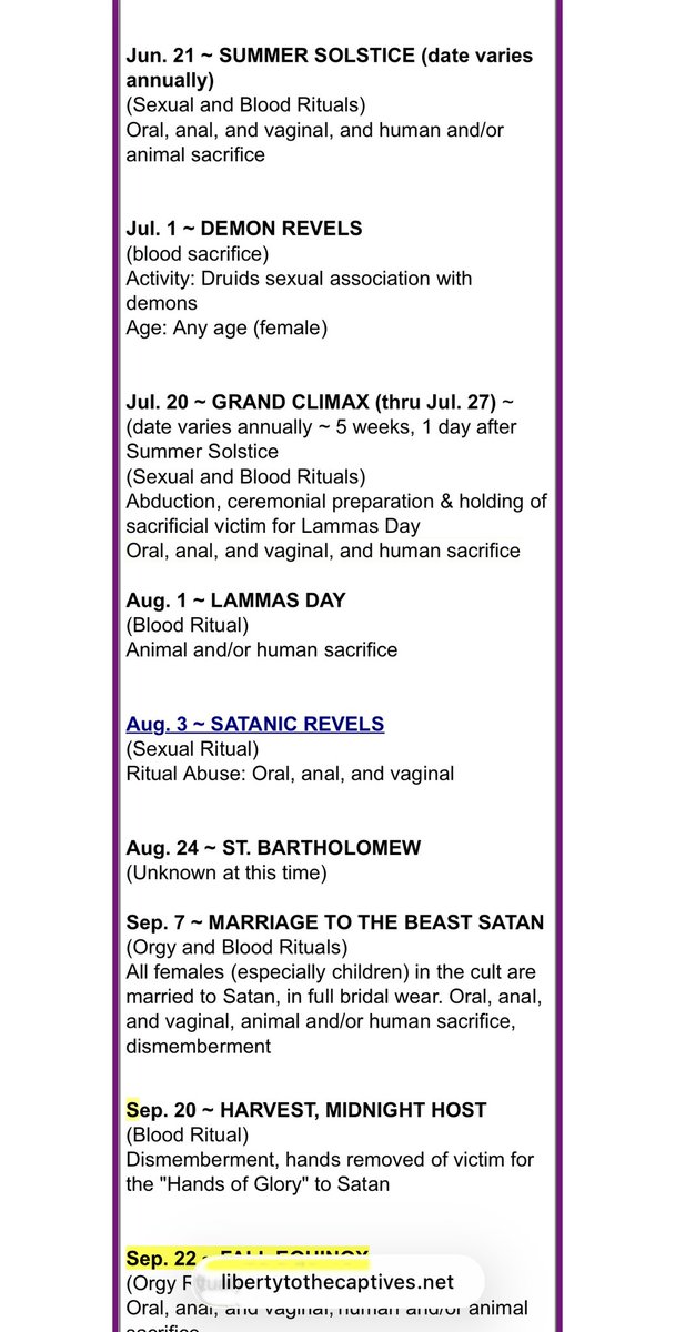 CosmicOperatorQ's tweet photo. 💥☘️🇺🇸 Hey everyone, prepare for High Strangeness incoming…😉 Everything is going to heat up as we enter the #SummerSolstice🔥 Summer is a wonderful time. But you must also
stay vigilant because the Satanic #Occult #DarkArts practitioners use this important time to engage in sacrifice & demonic rituals. The Solstices carry much importance celestially, energetically, spiritually, etc. The bad guys try to use Dark Magic to invert anything good & manifest bad things for life on this planet. However, humanity is waking up & the veil is lifting. As this continues & accelerates, the power that “they” hold wanes. May the end of this cycle usher in a wave of Love, peace, abundance, truth & prosperity.🙏
❤️🌎🛸👽444-369-1111🪽💫💥
https://t.co/KCQ9Hfcjfb
https://t.co/kOScHKKhhQ
https://t.co/lb7dbr8505