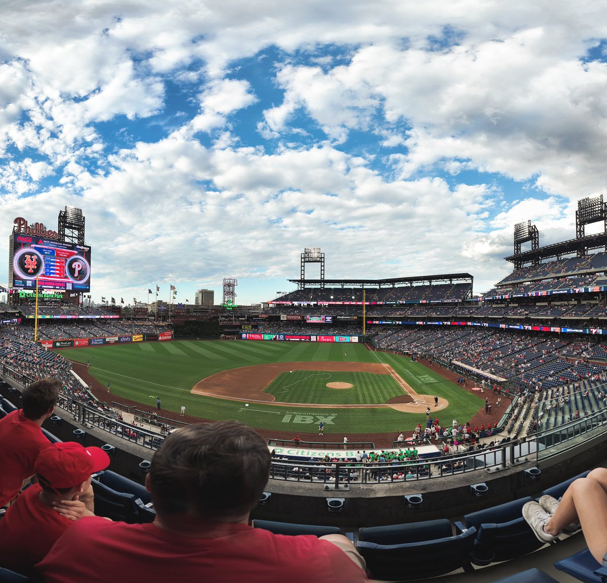 amp_whale79423's tweet photo. 🔥 What a day at the ballpark!
Panoramic perfection from Citizens Bank Park — blue skies, packed stands, and that classic Philly summer vibe. Nothing beats game day at CBP! ⚾❤️
Shot on @DJIGlobal
@Phillies
#Phillies #CitizensBankPark #PhillyBaseball #LetsGoPhils #BallparkViews https://t.co/VtgBG6CyVR
