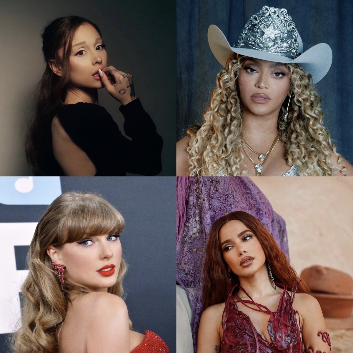 brasilpopcharts's tweet photo. Alguns insiders que já acertaram outras previsões acreditam que o próximo álbum de The Weeknd seja um dos mais caro da carreira do cantor, trazendo feats como:

Ariana Grande 
Beyonce 
Taylor Swift 
Anitta https://t.co/lRVvsQ6X0k