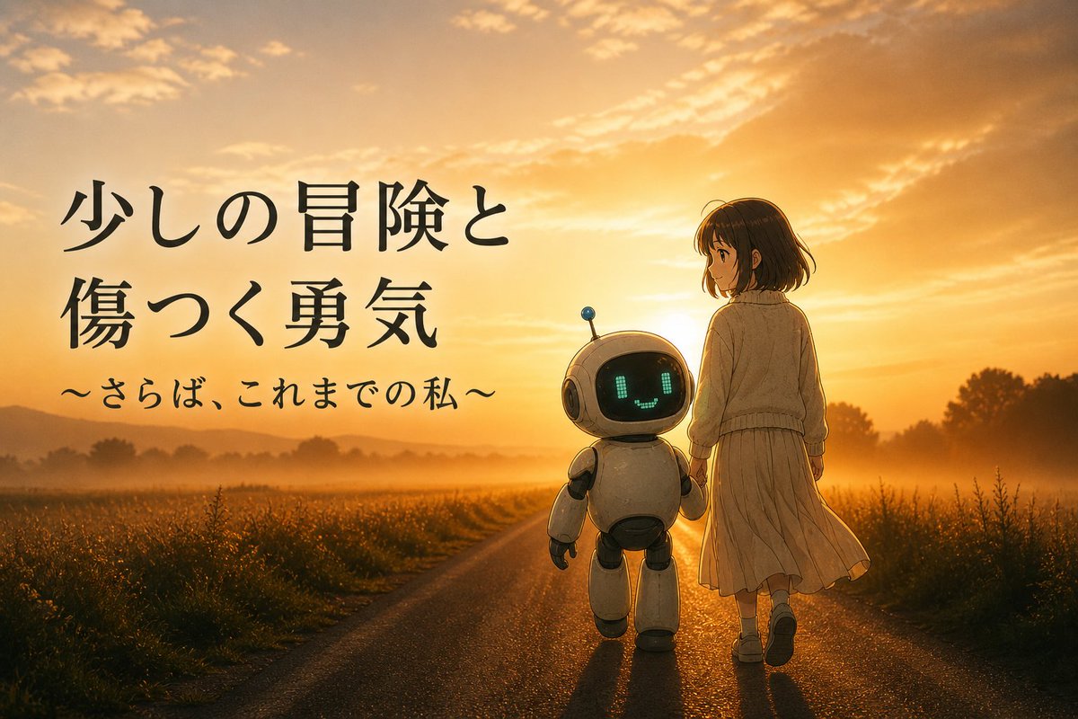 ProBono811937's tweet photo. 【週末note】
　更新しました

　「頑張るくらいなら
　このまま日本が衰退しても構わない」

　果たしてそうでしょうか・・・

少しの冒険と傷つく勇気〜さよなら、これまでの私〜｜Pro Bono さの

https://t.co/Z27VoLroVP

#note
#週末note
#宇多田ヒカル
#大谷翔平
#りくりゅう
#泉佐野市
#probono https://t.co/8IKhkLfNVp
