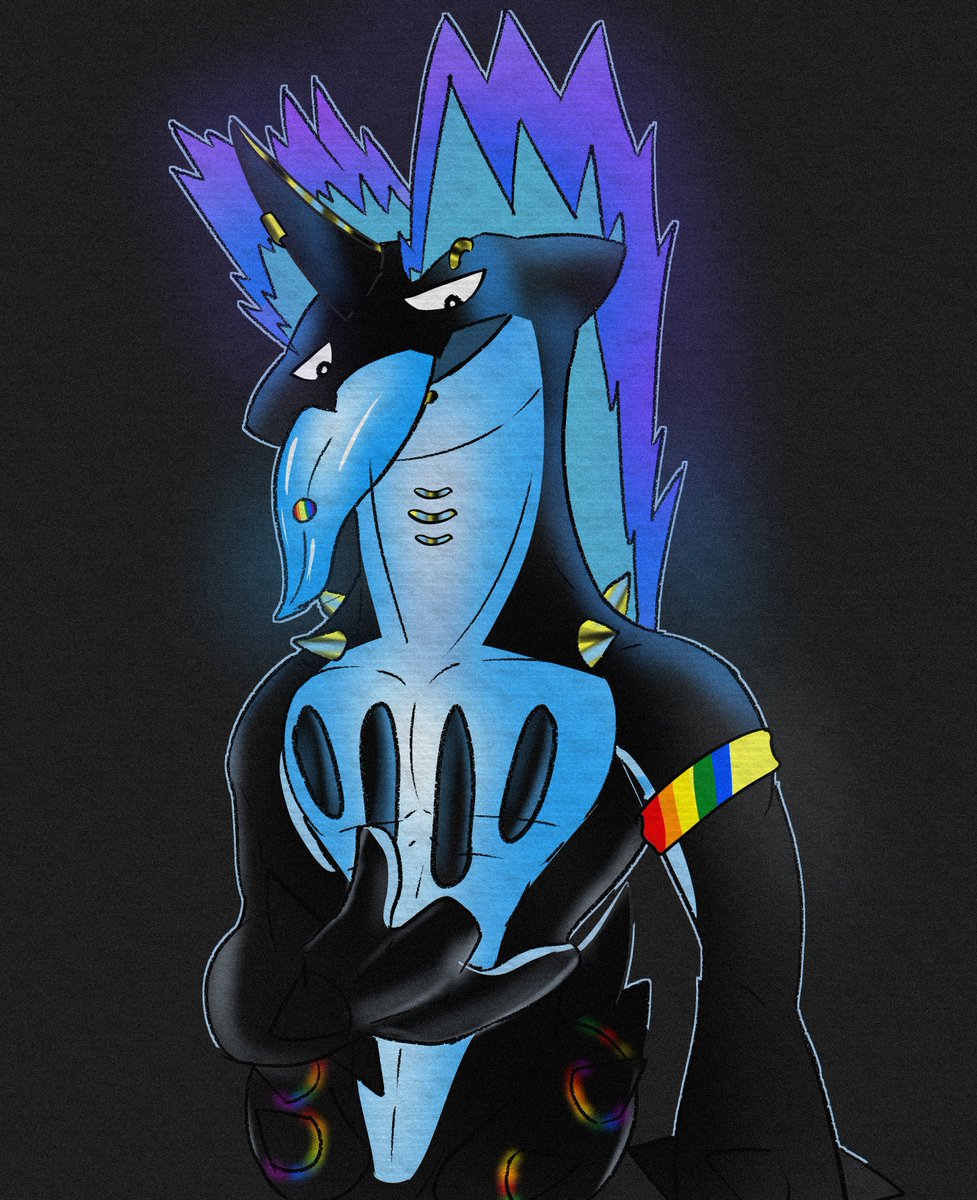 lifefruit2's tweet photo. My Toxtricity I had the pleasure of drawing for gay month. Also I'm tryna see something by finally positng this here 😶‍🌫️ https://t.co/Q8CBww3GJa