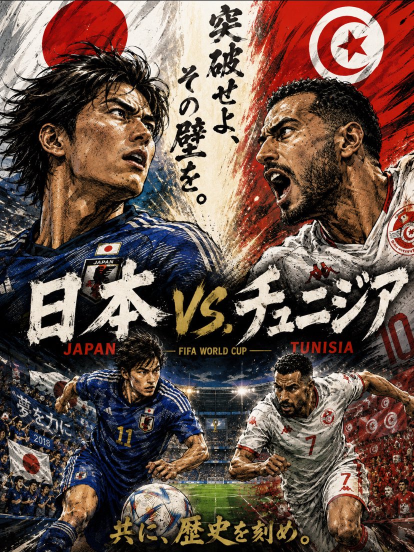 naton2025's tweet photo. サッカーW杯
🇳🇱オランダ5-1スウェーデン🇸🇪
初戦大勝のスウェーデン
オランダにフルボッコ⁇

そのオランダに引分けた日本
そのスウェーデンに大敗の
チュニジア…

単純な比較であれば🇯🇵日本大勝⁇
まっサッカーは何があるか
わからないので楽観視は
できませんが・・・
勝てば良い❗️

頑張れ🇯🇵日本 https://t.co/AWL156Itom