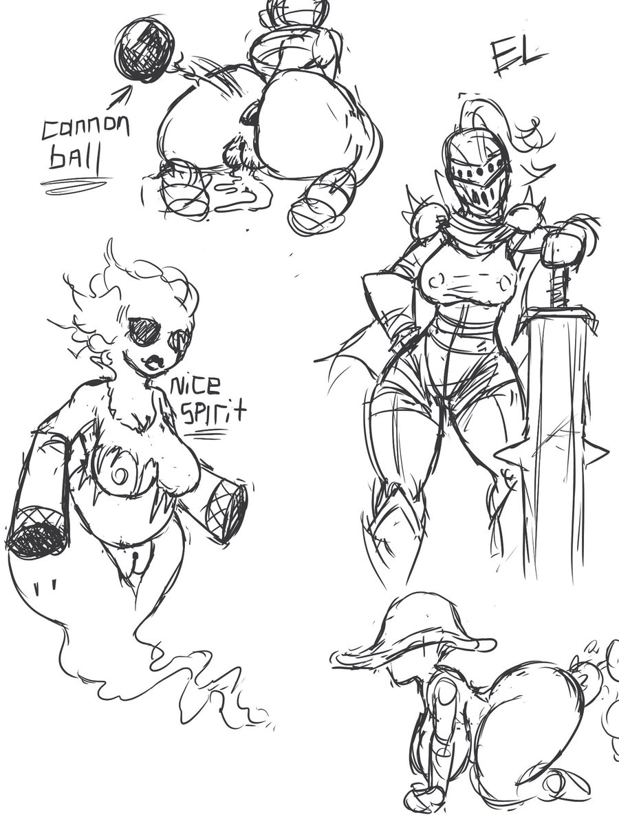 Lordegg1730's tweet photo. Nothing special today but some rough sketches of fantasy characters. #FATT #Fantasy https://t.co/bIZHwe6nN9