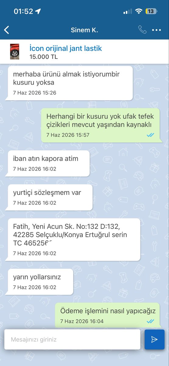 Emiratesfly06's tweet photo. @bayrakmedya Sözde güvenli ödeme oluşturacakmış ben onayladığımda para hesabıma geçicekmiş falan filan dümen sağlam yiyen çoktur ama onay verildiği anda sizin hesabınızdan para karşı tarafa aktarılıyor https://t.co/ZK2viMV01Y