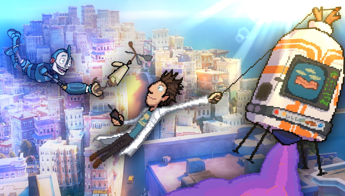 Rodney Copperbottom VS Flint Lockwood Sprite Art #DEATHBATTLE #robots # ...