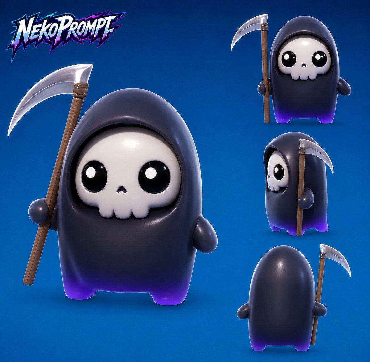 NekoPrompt's tweet photo. The Reaper Sprite 💀

The concept: the Reaper Sprite claims the eliminated player's soul to restore health!
Secure an elimination to recover 20% health. Plus, every level up boosts this recovery by an additional 20%!

#DesignASprite #FortniteRunners https://t.co/k8J3GiAUmX