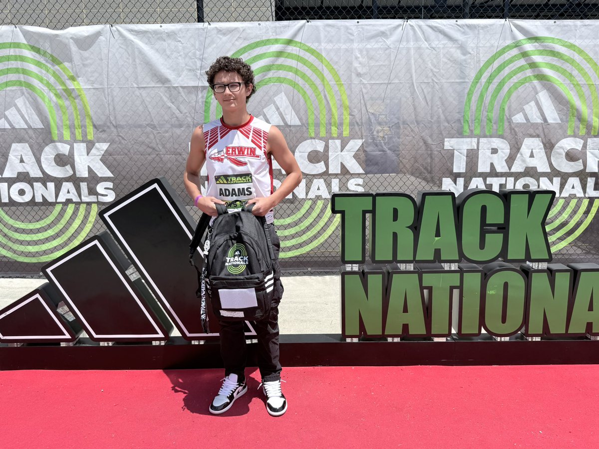 club_erwin's tweet photo. Congratulations to Syria “Tink” Johnson and Dominic Adams who competed at the Adidas Outdoor Nationals today at A&amp;T University in Greensboro. https://t.co/ZsV9s9VjMR