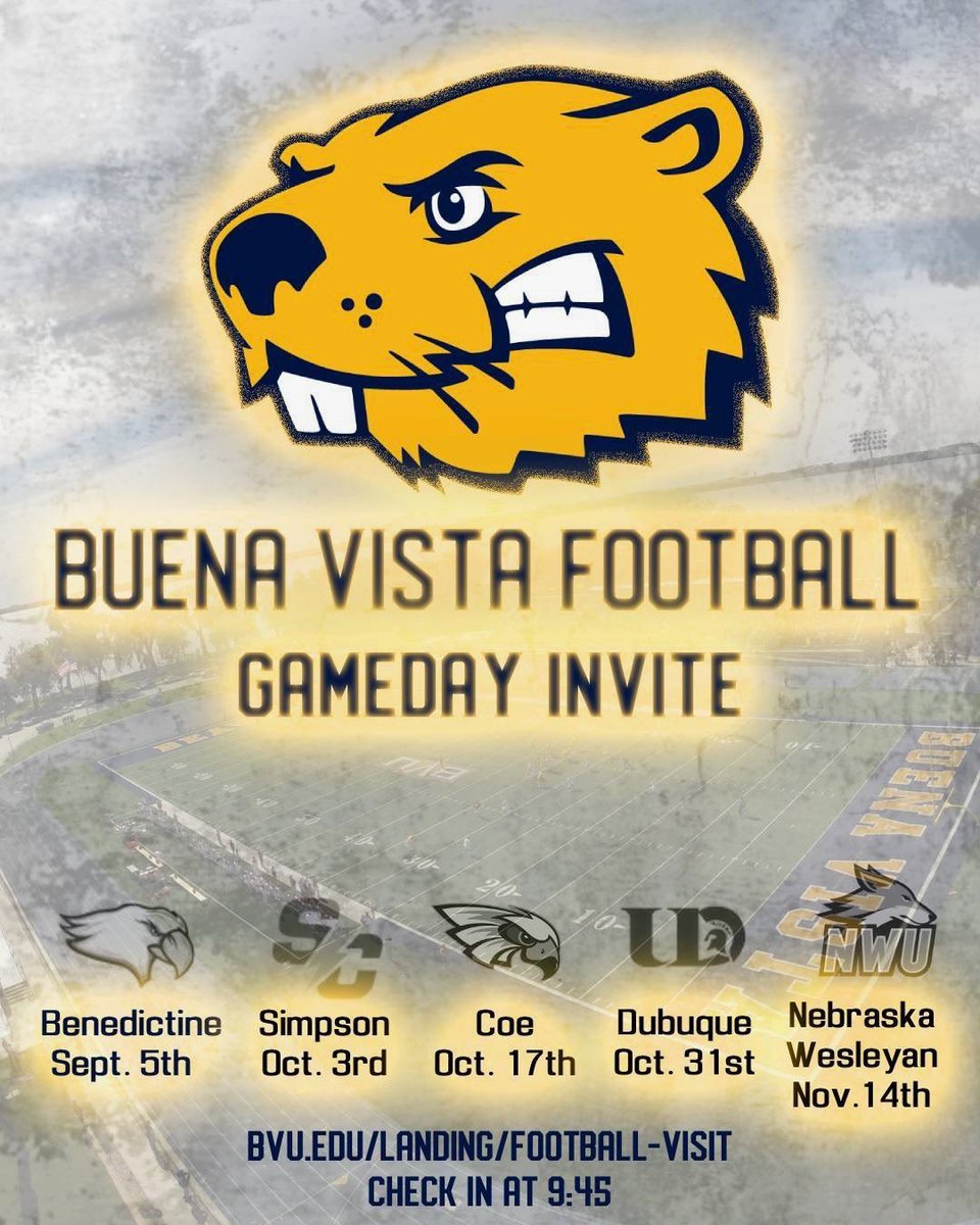 samvandonslear1's tweet photo. Thanks Coach Rethman for the game day invite!! @CoachRethman @BVUFootball @SSI_Siouxland @WCWildcatFB https://t.co/FY4PM7XACs