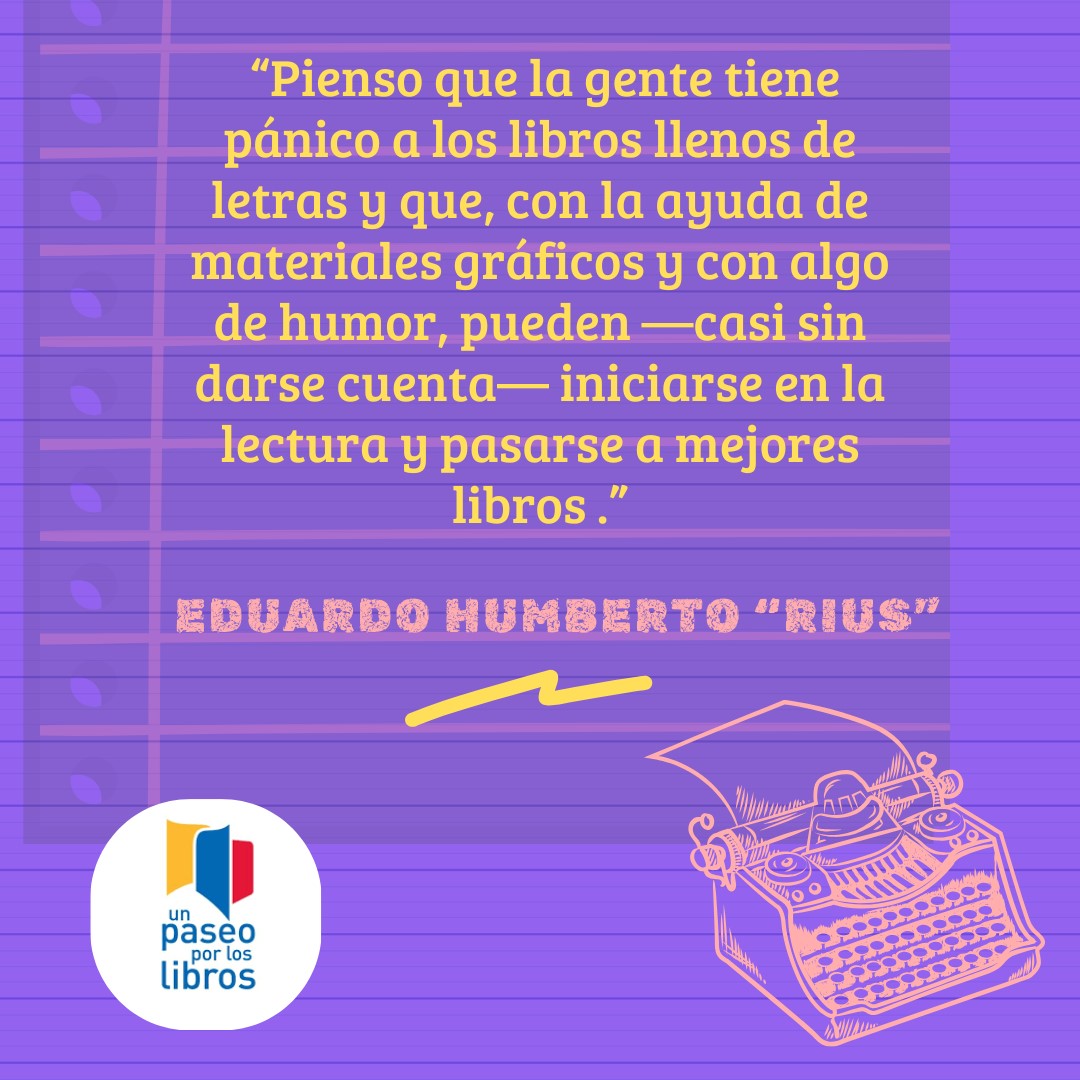 paseoxloslibros's tweet photo. #Efemérides #UnDíaComoHoy #Rius #booklovers ❤🎊🥳📖📚 https://t.co/JXZ4S17gG7