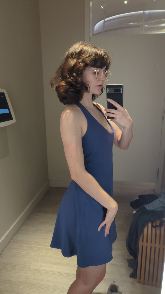 muimbel's tweet photo. Did not buy this athletic dress bc it felt a little long for moving freely in, but I did really like it ❤️ https://t.co/d9WPrEMlTH
