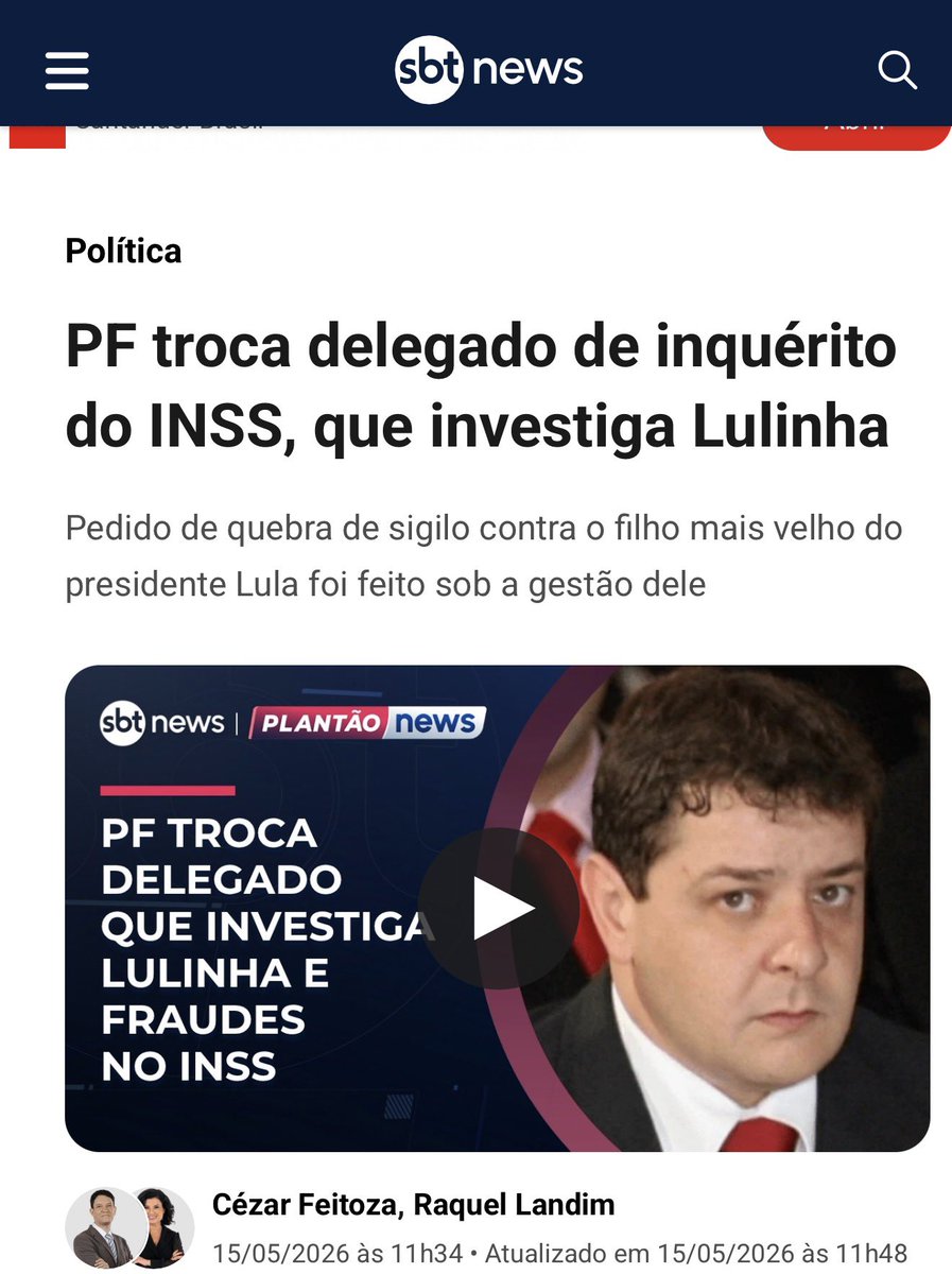 FlavioF_M's tweet photo. @ptbrasil vamos aguardar o desenrolar dessa bomba., https://t.co/EkBwh3E31U