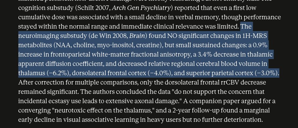 imnormal____'s tweet photo. @anesmithbeck Well because for example it will not cite correctly as seen here in the review

Generally LLMs shouldn't be trusted for this kind of thing (it requires nuance, careful evidence-weighting) https://t.co/aU4J3TDzCP